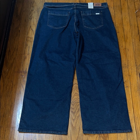 NWT Levi’s Signature Gold Heritage  Wide-Leg Belted Mid Rise Jeans Size 22 - Picture 14 of 14
